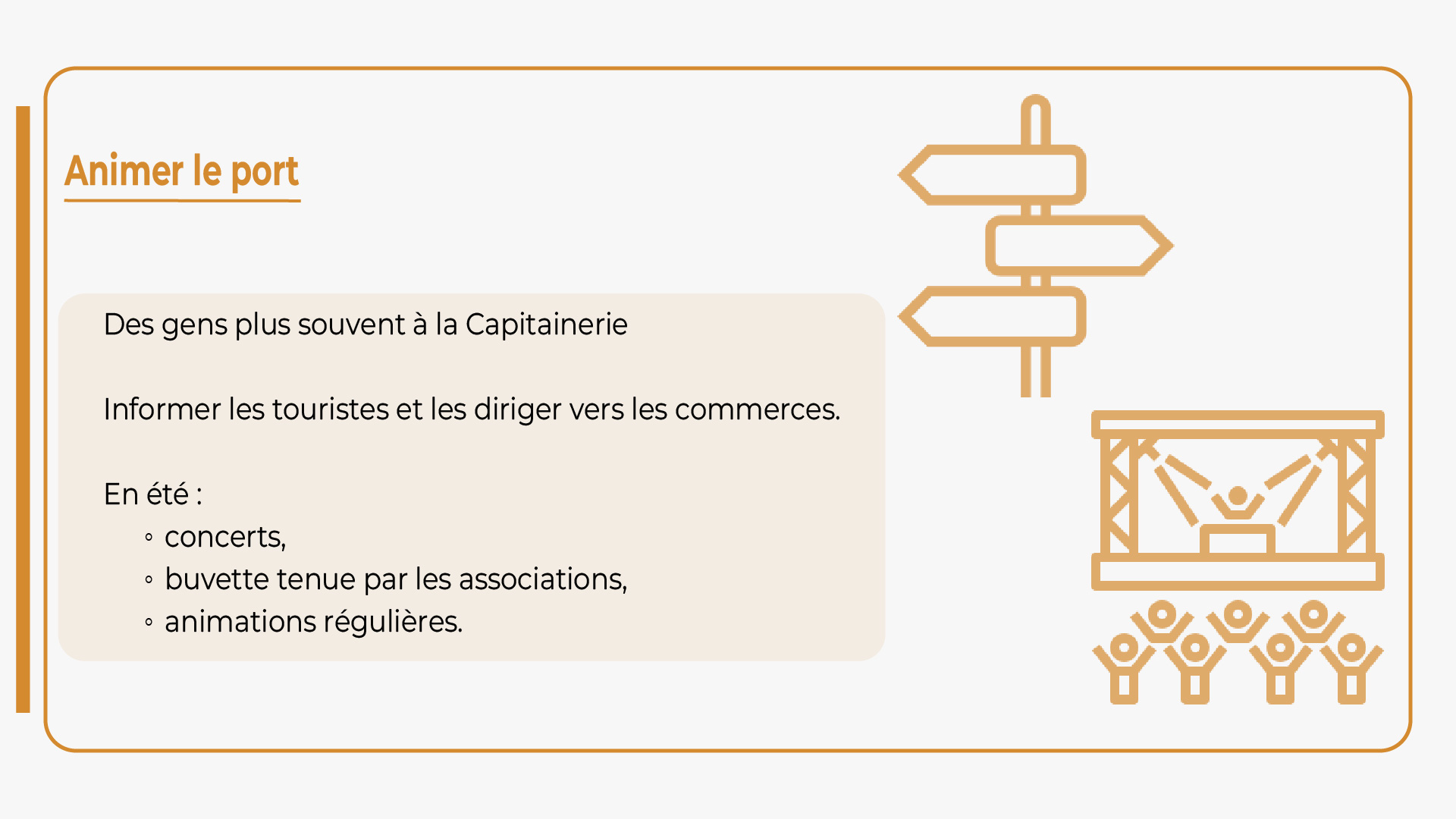 Animation sur le port de Castelsarrasin afin d'aider les commerçants