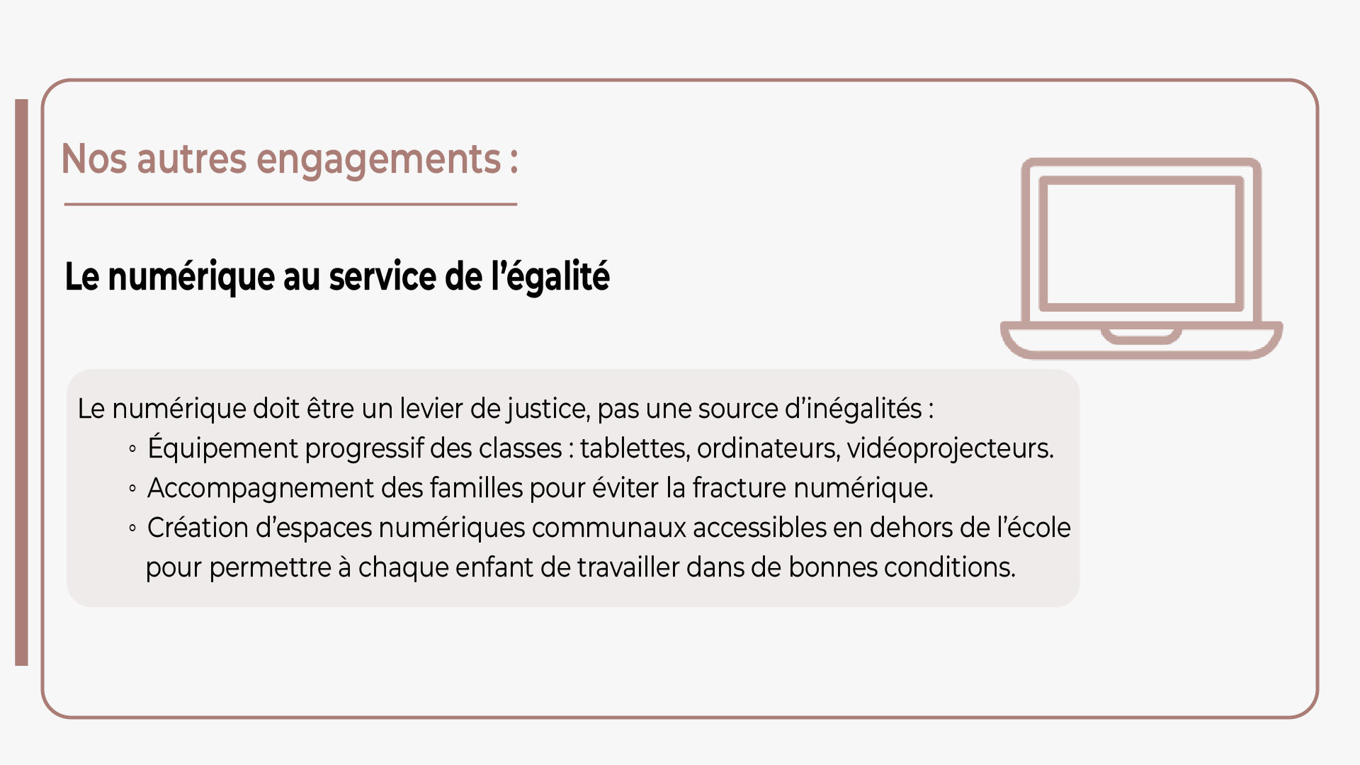 Le numérique au service de l'égalité à Castelsarrasin