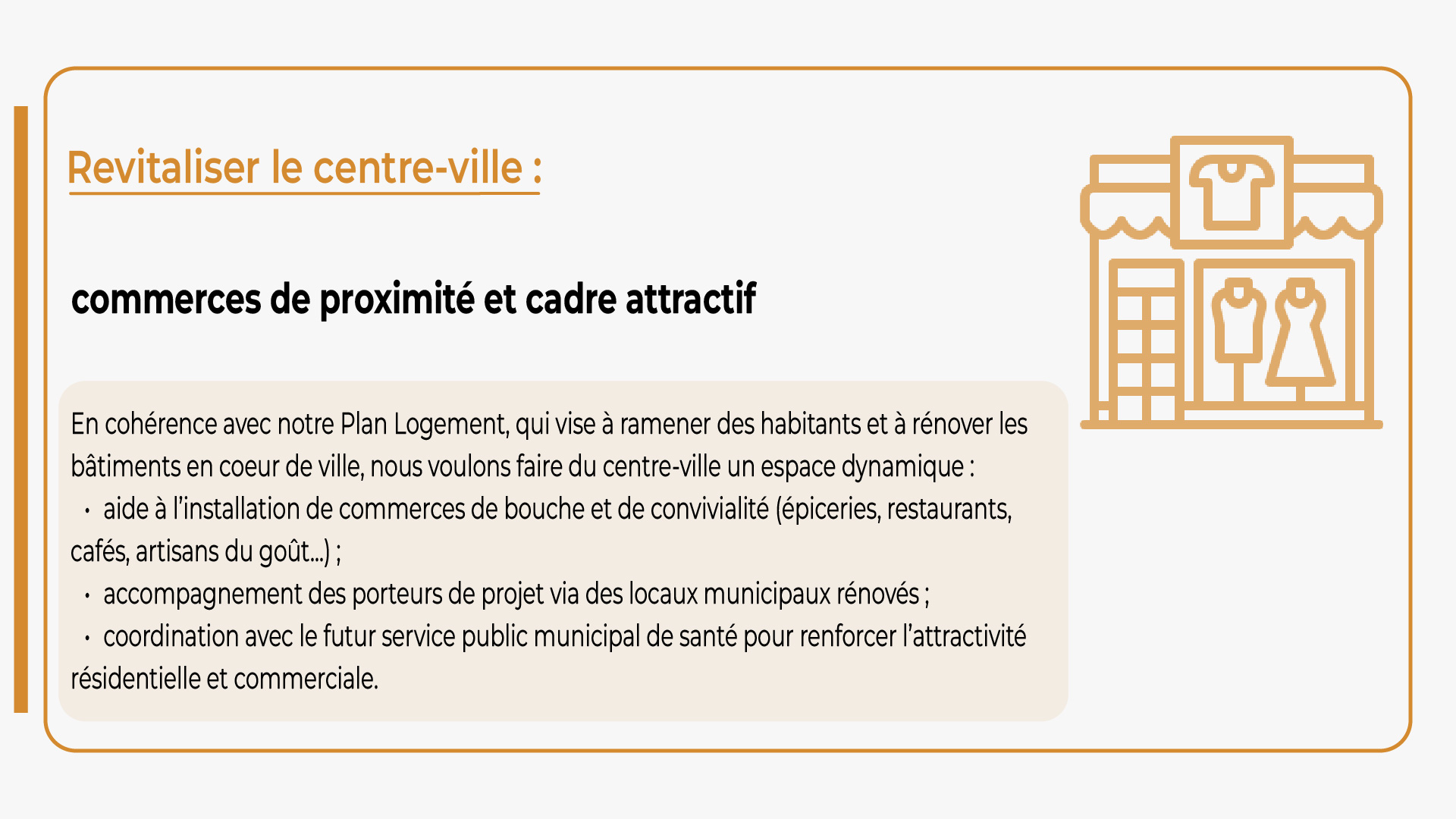 Commerce de proximité et cadre attractif de Castelsarrasin