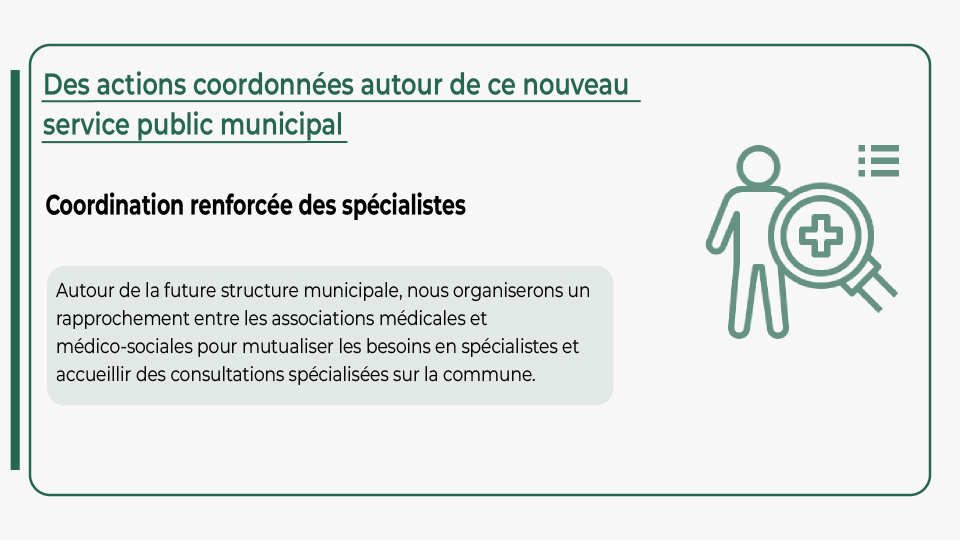 Coordination renforcée des spécialistes de santé sur Castelsarrasin