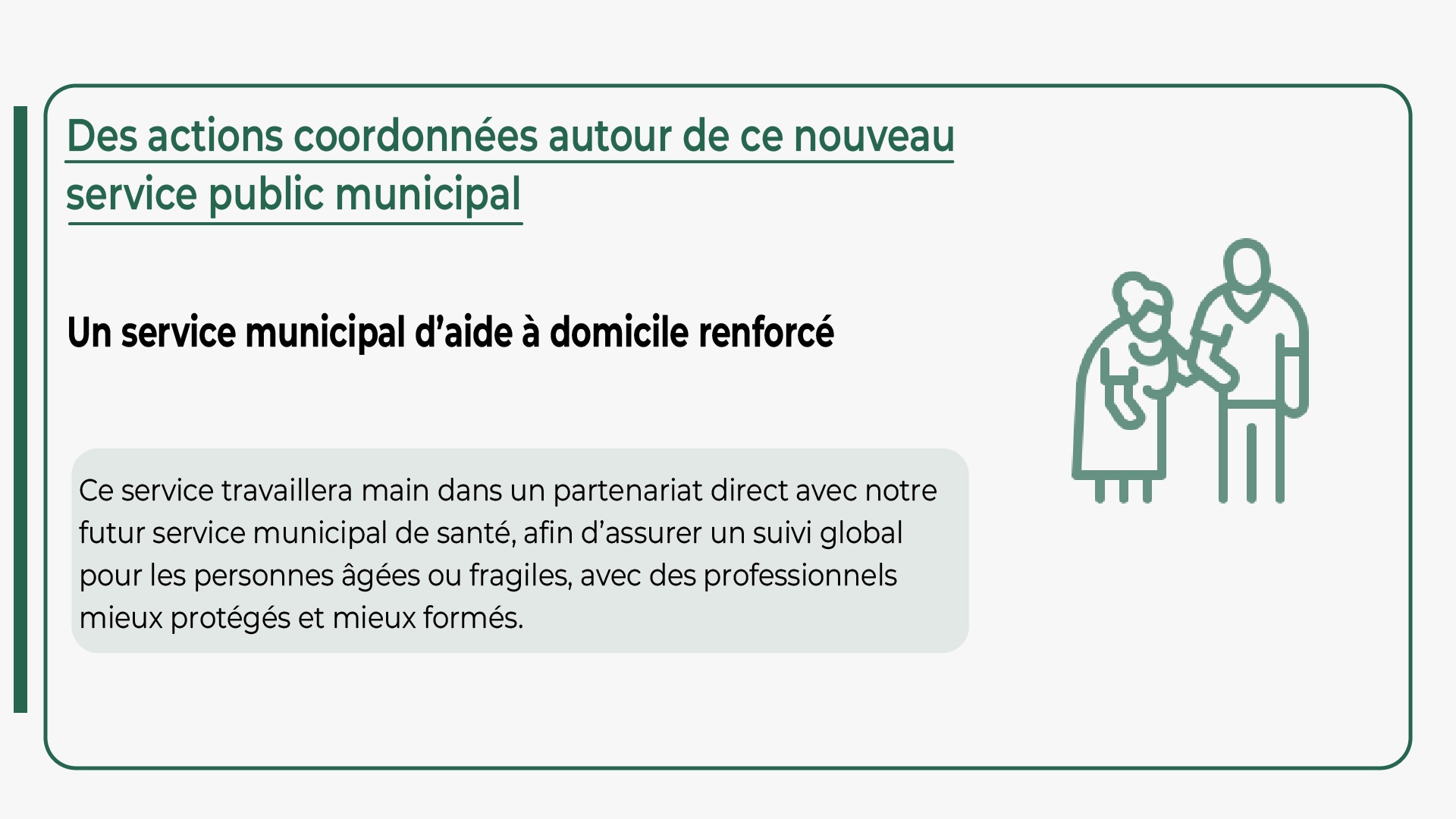 Un service municipal d'aide à domicile renforcé à Castelsarrasin