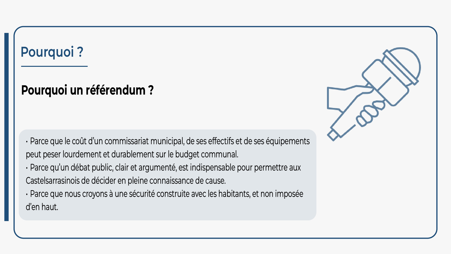 pourquoi organiser un référendum municipal à Castelsarrasin