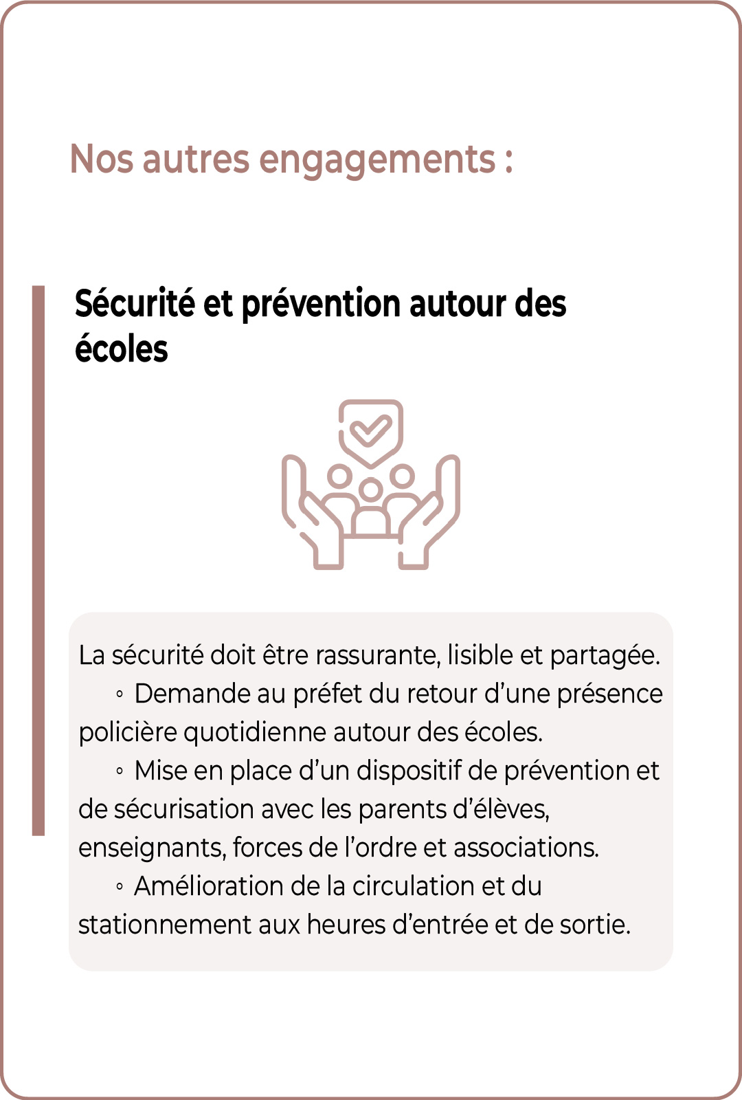 Sécurité et prévention autour des écoles de Castelsarrasin