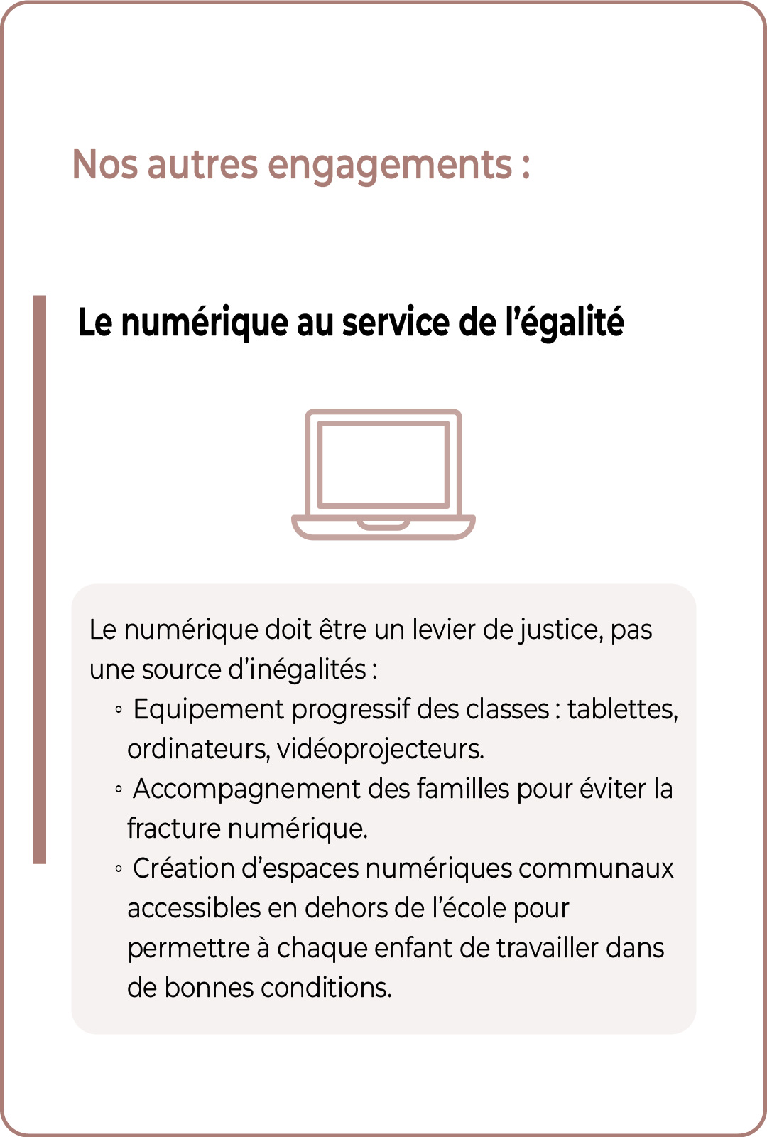 Le numérique au service de l'égalité à Castelsarrasin