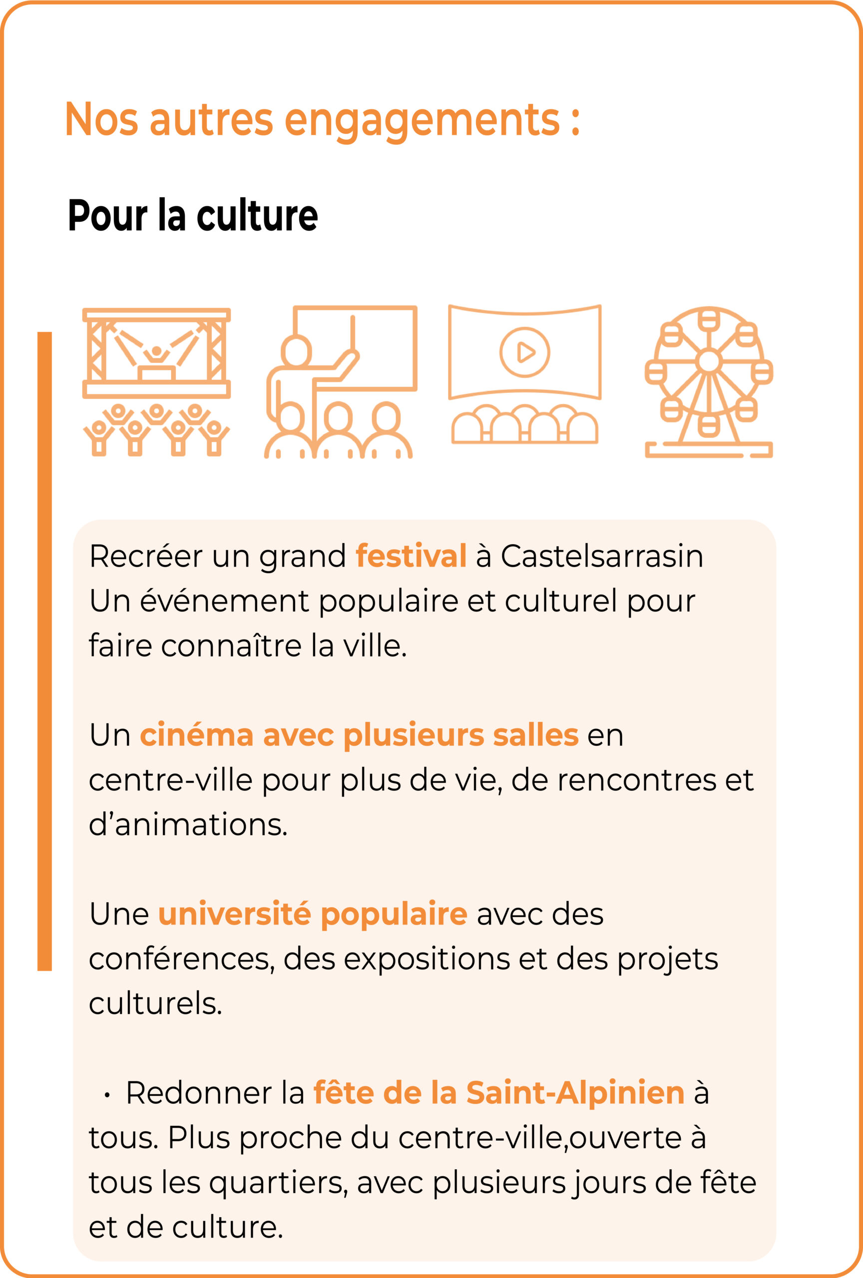 Pour la culture de Cstelsarrasin