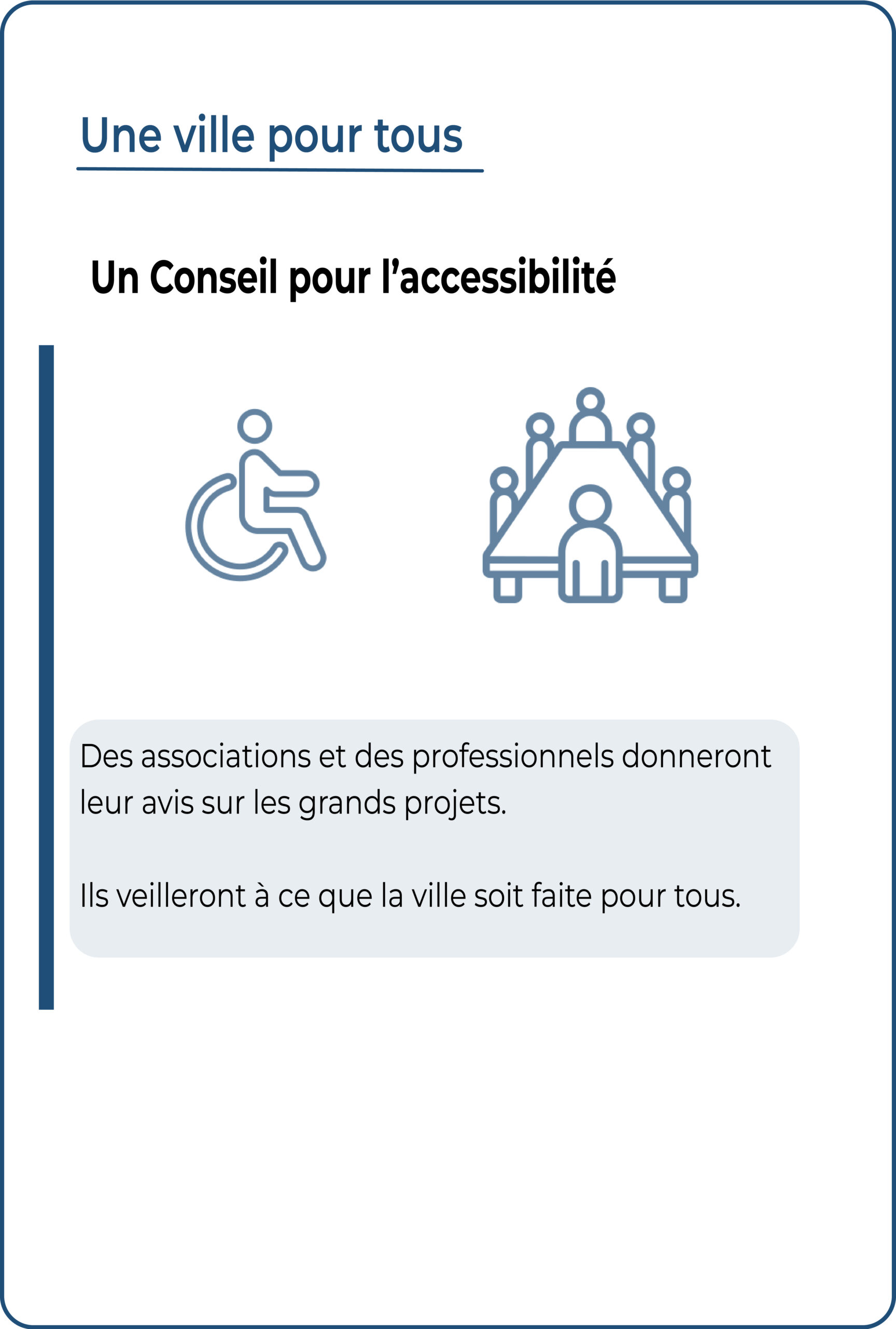 Un conseil de l'accessibilité sera mis en place a Castelsarrasin