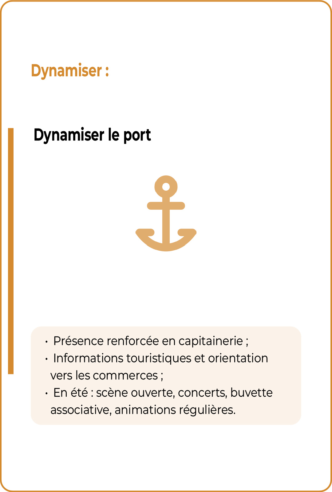 Présence renfoncée en capitainerie à Castelsarrasin