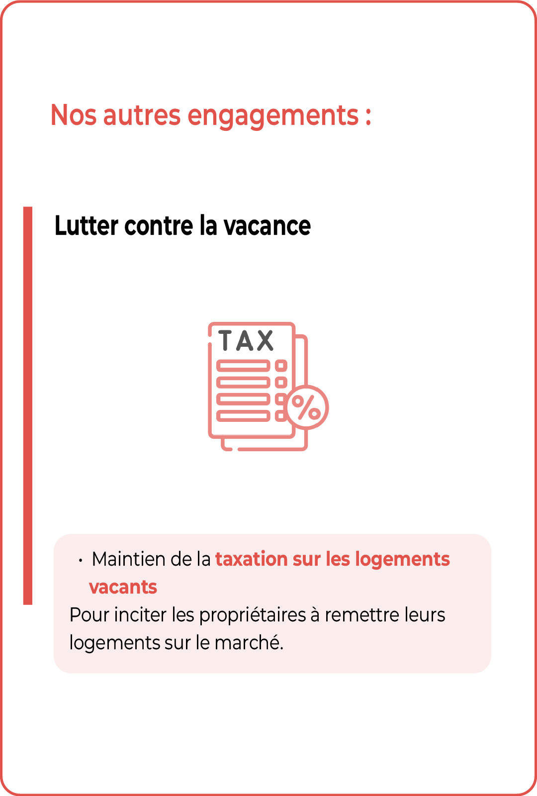 Taxation sur les logements vacants de Castelsarrasin