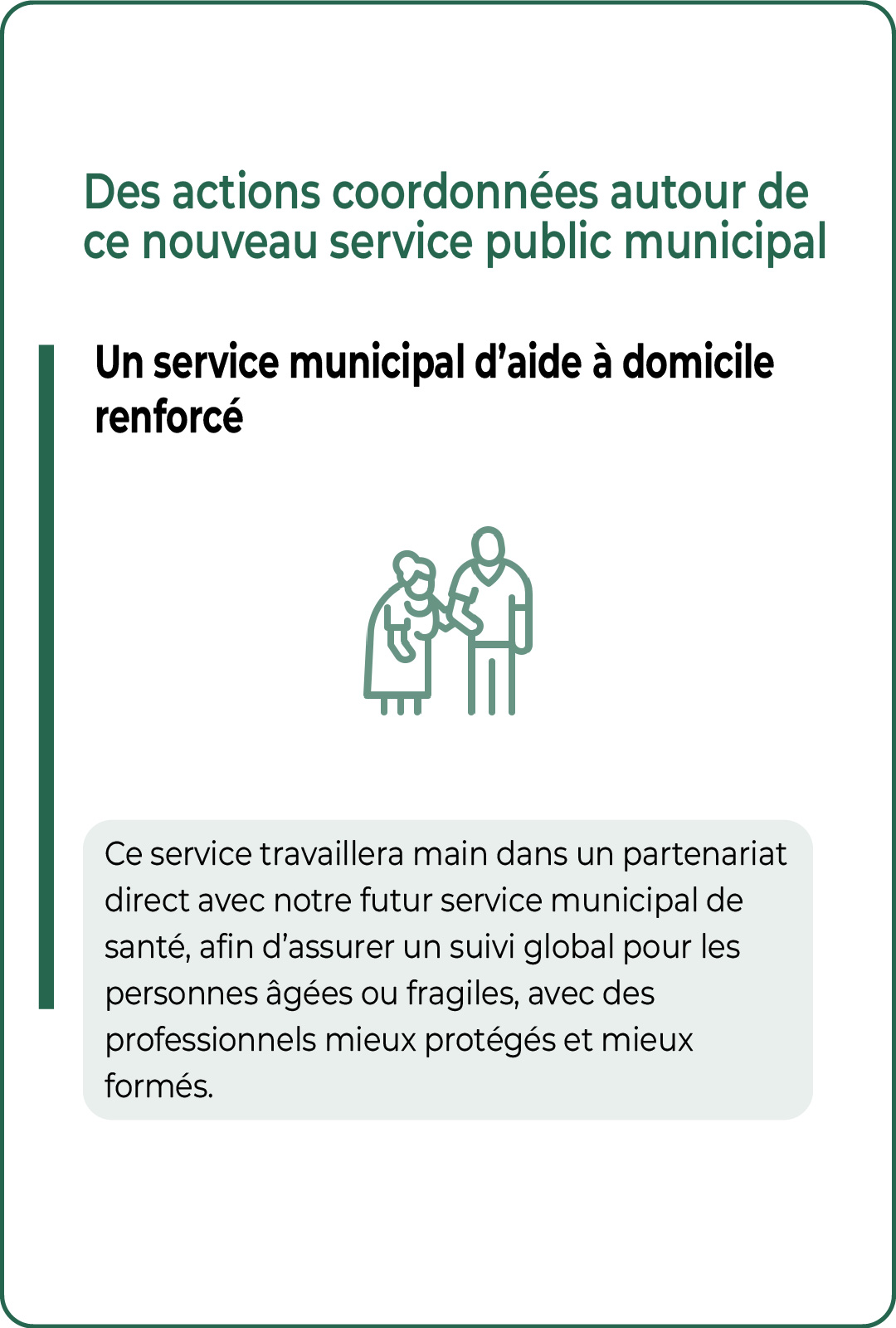 Un service municipal d'aide à domicile renforcé pour les Castelsarrasinois